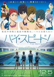 High☆Speed!: Free! Starting Days [Audio: Eng]